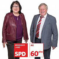 Co-Vorsitzende der AG60plus im Breisiger Land: Mona Henzgen und Gerd Kaiser
